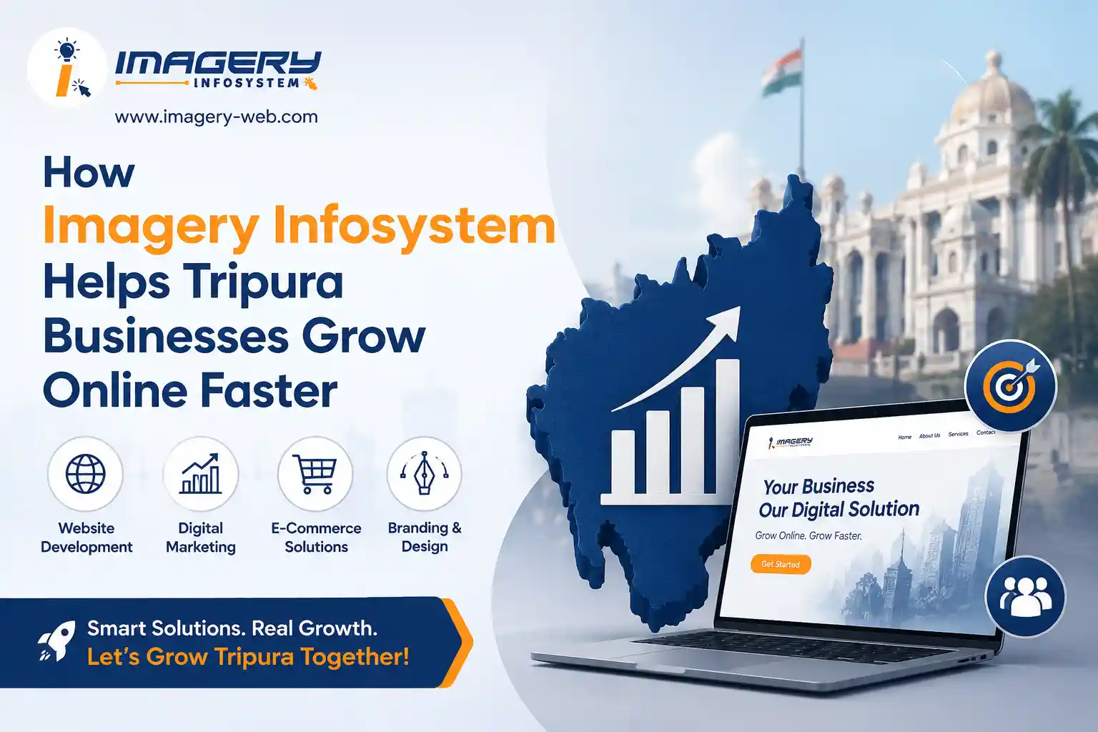How Imagery Infosystem Helps Tripura Businesses Grow Online Faster