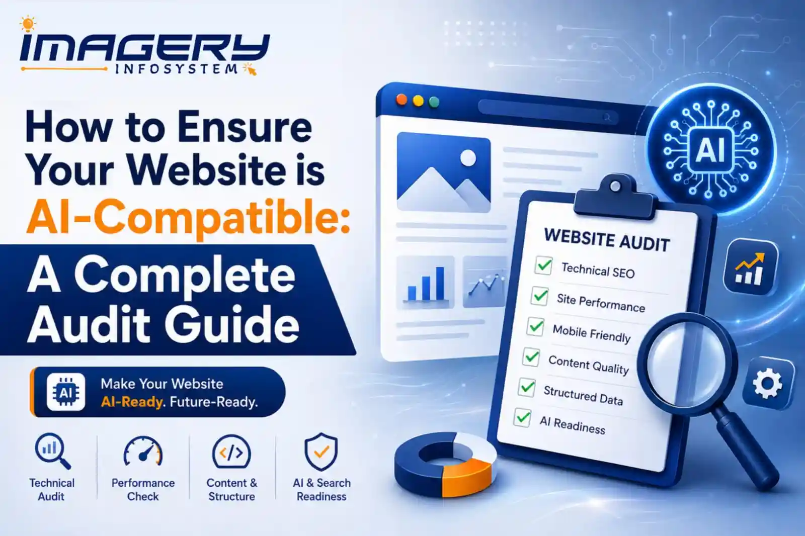 Learn how to audit your website for AI compatibility, improve crawlability, structured data, content visibility, and prepare your business for AI-powered search engines.